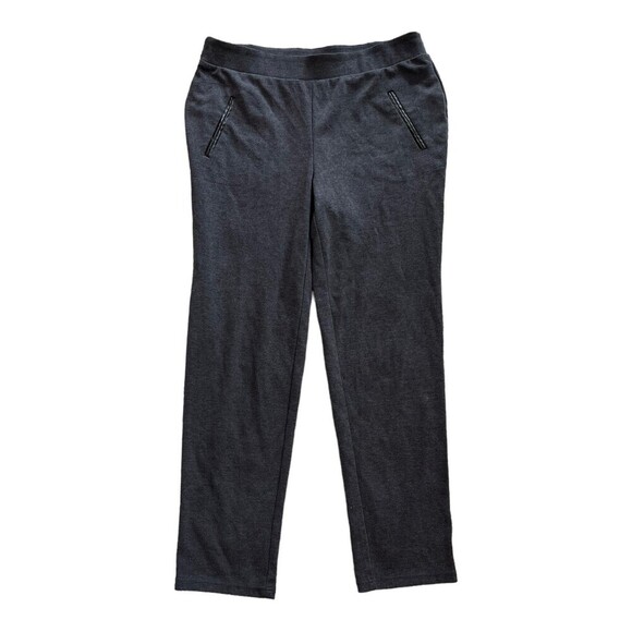 JM Collection Pants - JM Collection Gray Stretch Casual Pants M